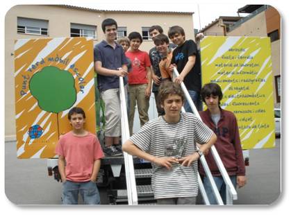 imatge alumnes de l'escola frederic mistral